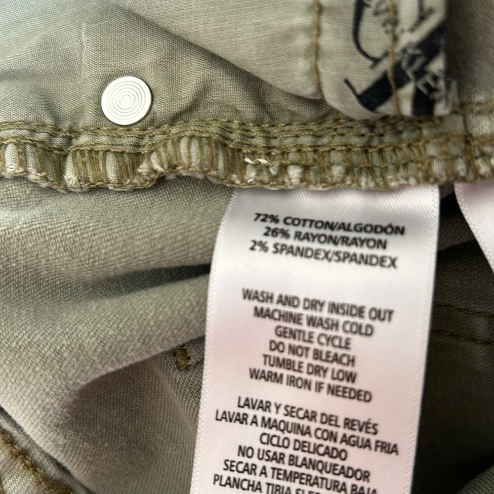 Women’s Calvin Klein Sage Green SkinnyJeans size 12 - Picture 7 of 7